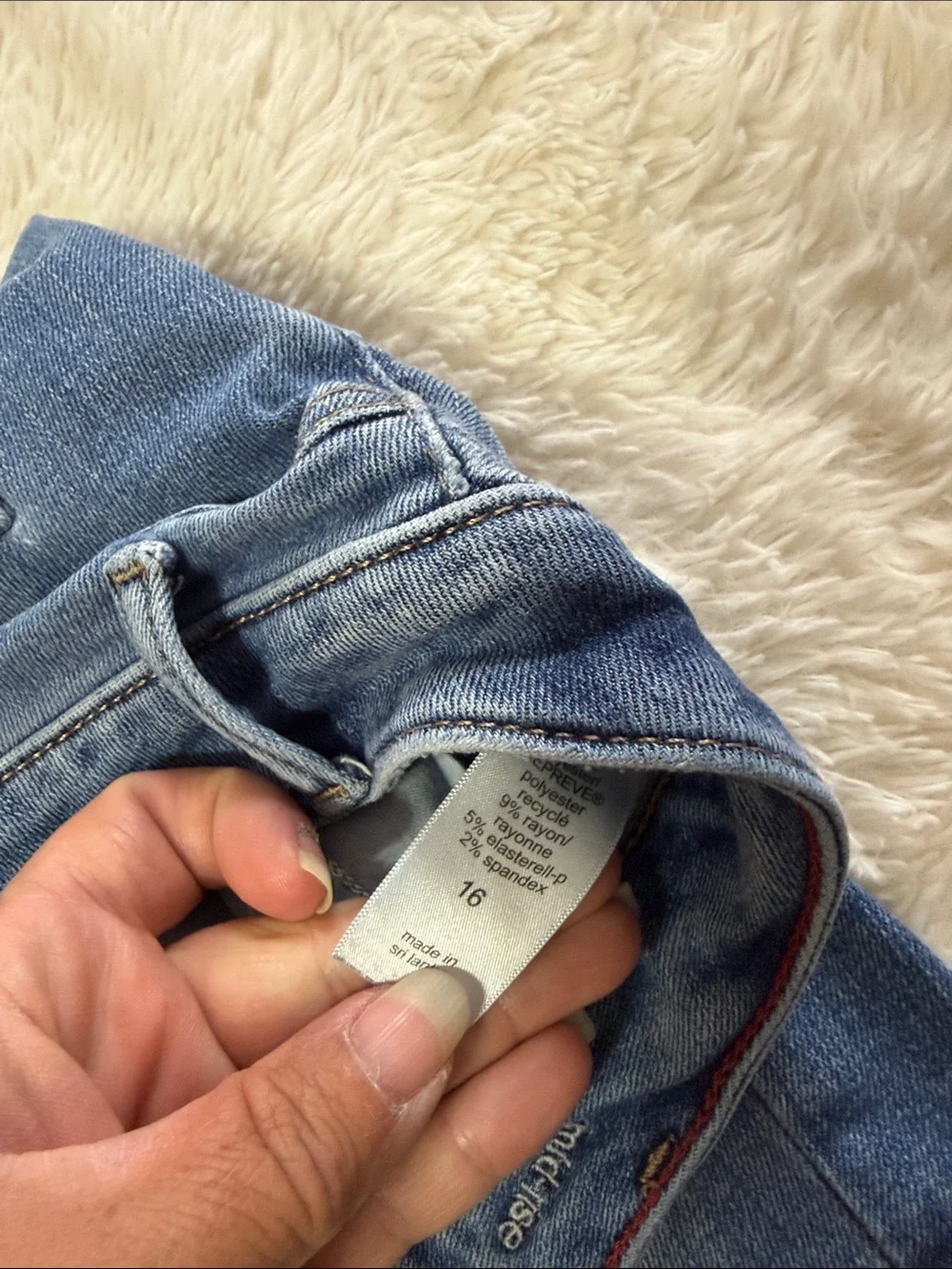 Women's Mid Wash Denim Cutoff Jean Shorts